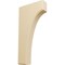 Ekena Millwork 1 3/4"W x 6"D x 12"H Clarksville Bracket, Maple BKTW02X06X12CVMA - alternate 1